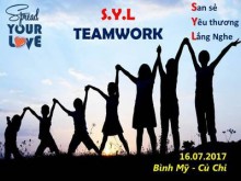 Chương trình trại hè SYL CAMP 2017 - chủ đề S.Y.L Teamwork 